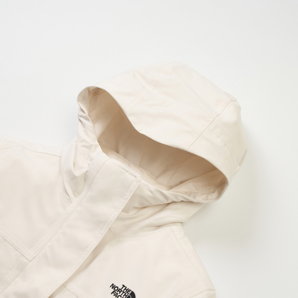 The North Face北面女款米白色DRYVENT防水三合一外套｜8ED6QLI