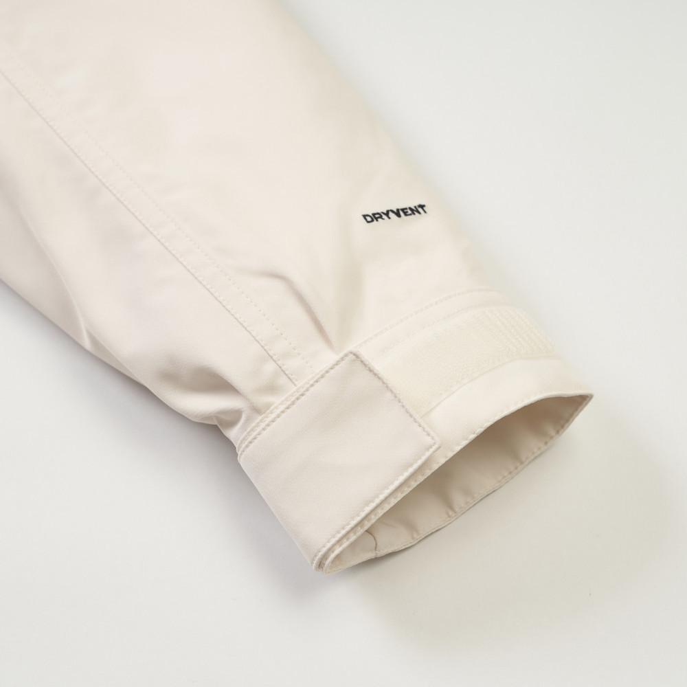 The North Face北面女款米白色DRYVENT防水三合一外套｜8ED6QLI