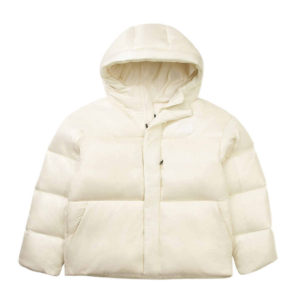 The North Face北面男女款米白色DWR防潑水羽絨外套｜8DQBQLI