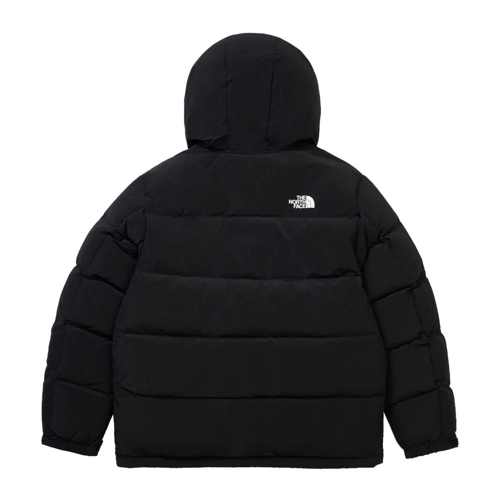 The North Face北面男款黑色DWR防潑水羽絨外套｜8DUJJK3