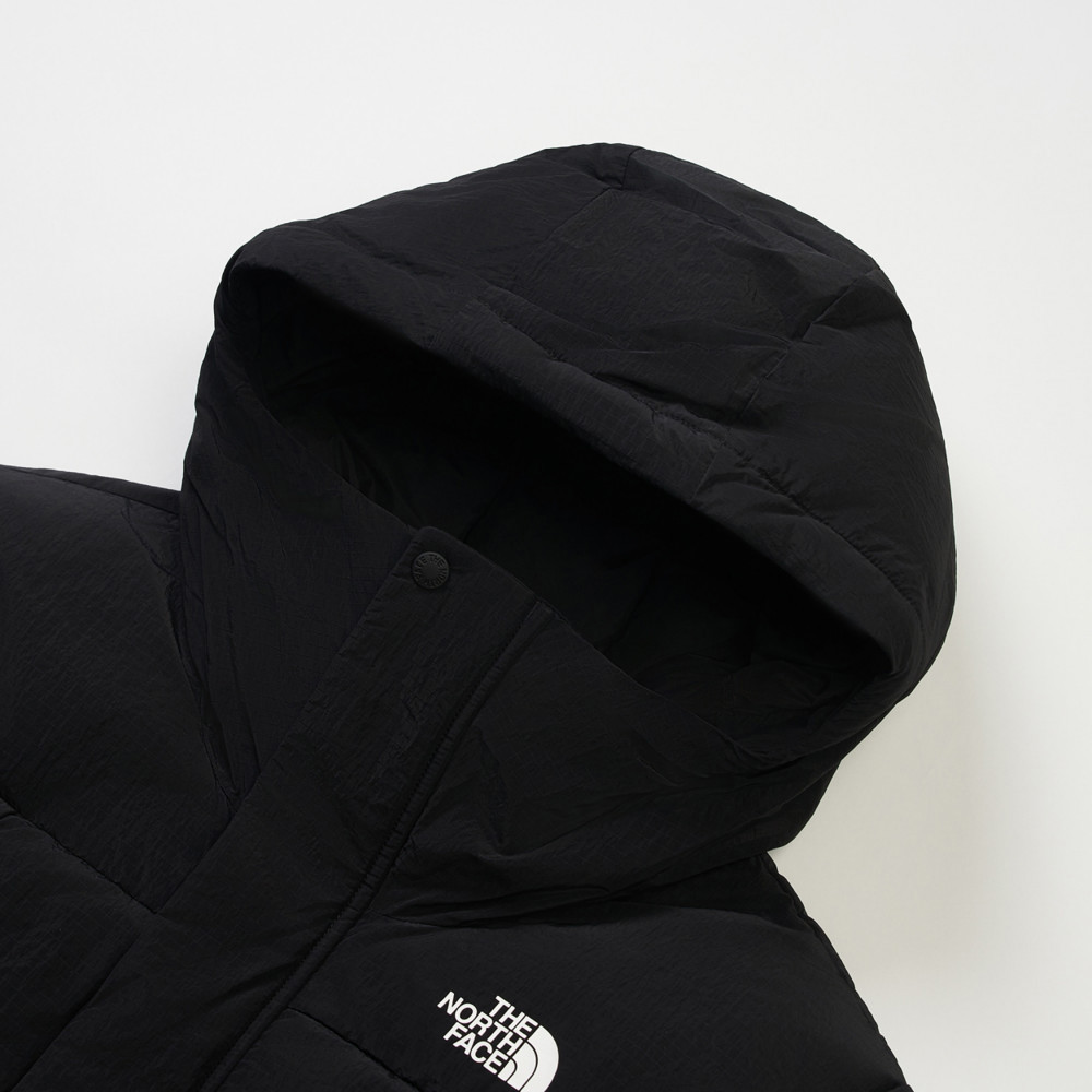 The North Face北面男款黑色DWR防潑水羽絨外套｜8DUJJK3