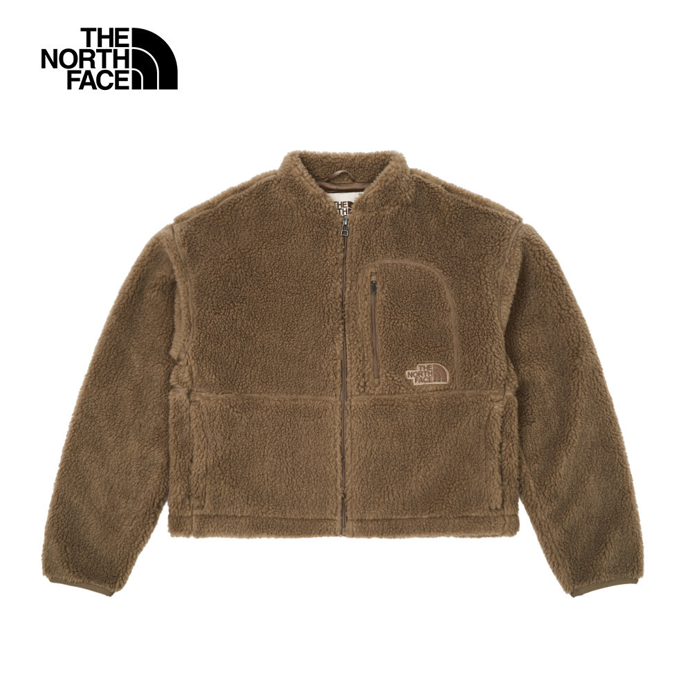 The North Face北面女款棕色抓絨外套｜8ESPBOW