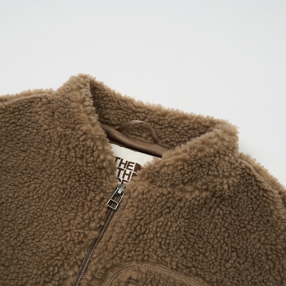 The North Face北面女款棕色抓絨外套｜8ESPBOW