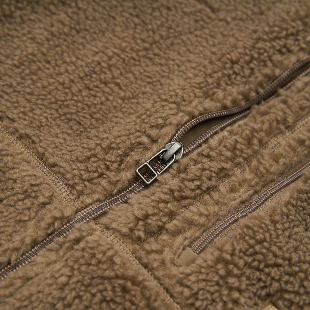 The North Face北面女款棕色抓絨外套｜8ESPBOW