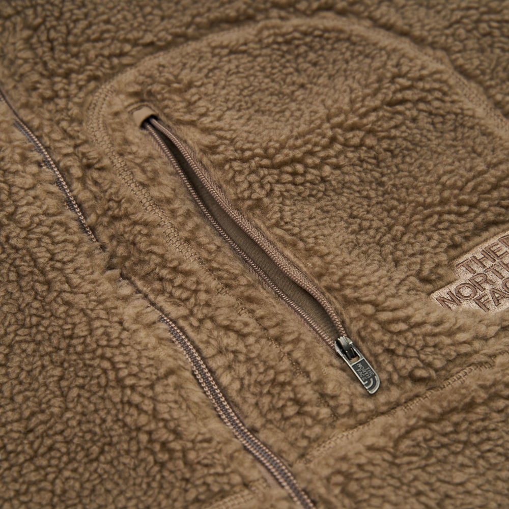 The North Face北面女款棕色抓絨外套｜8ESPBOW