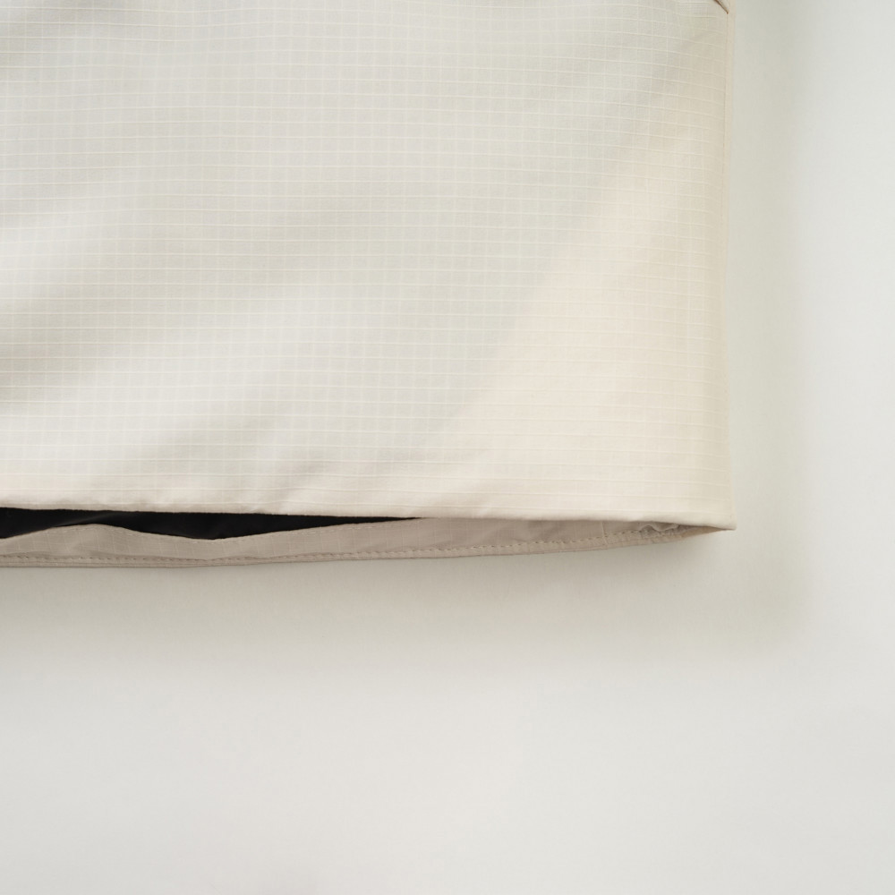 The North Face北面男款米白色DRYVENT防水羽絨外套｜8FGHROU