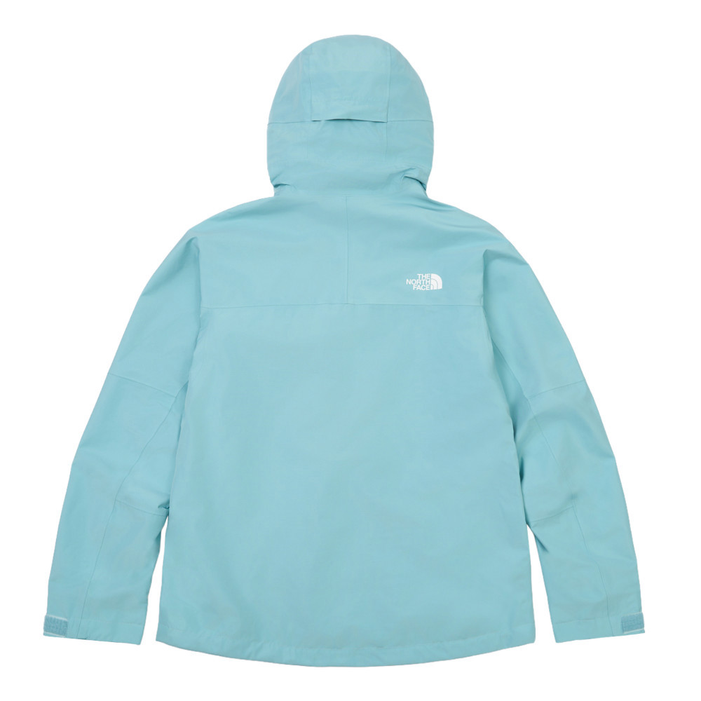The North Face北面女款藍色DRYVENT防水衝鋒衣｜8BWEBOA