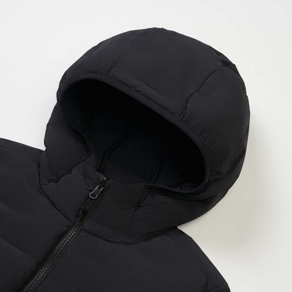 The North Face北面女款黑色DWR防潑水羽絨外套｜8DX6JK3