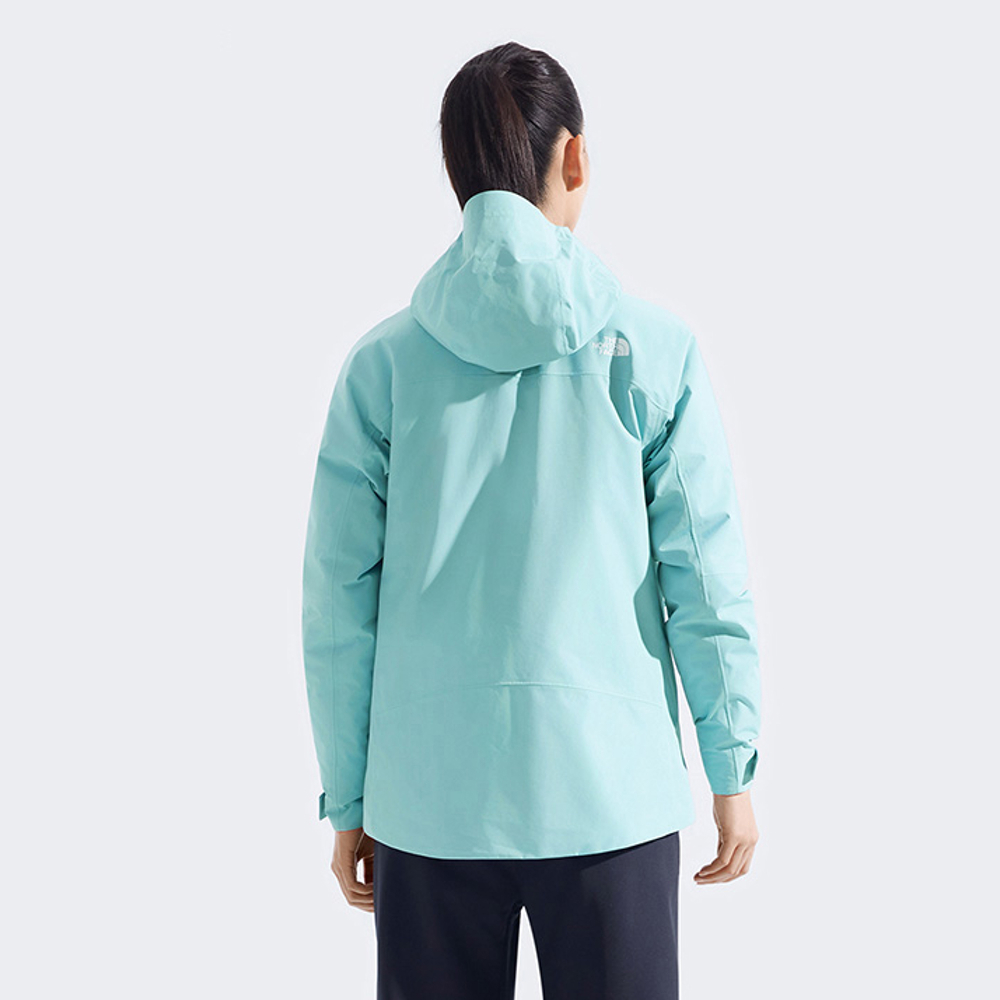 The North Face北面女款藍色DRYVENT防水三合一外套｜8ED1BOA