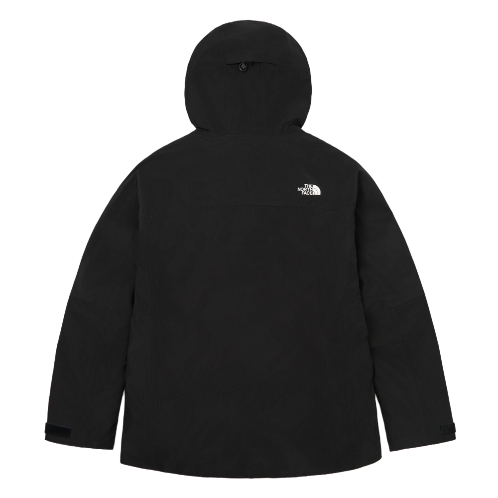 The North Face北面女款黑色DRYVENT防水三合一外套｜8ED1JK3
