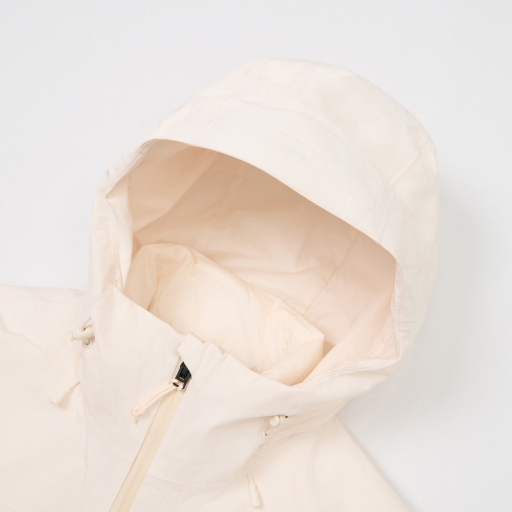 The North Face北面女款米白色DRYVENT防水三合一外套｜8ED1QLI