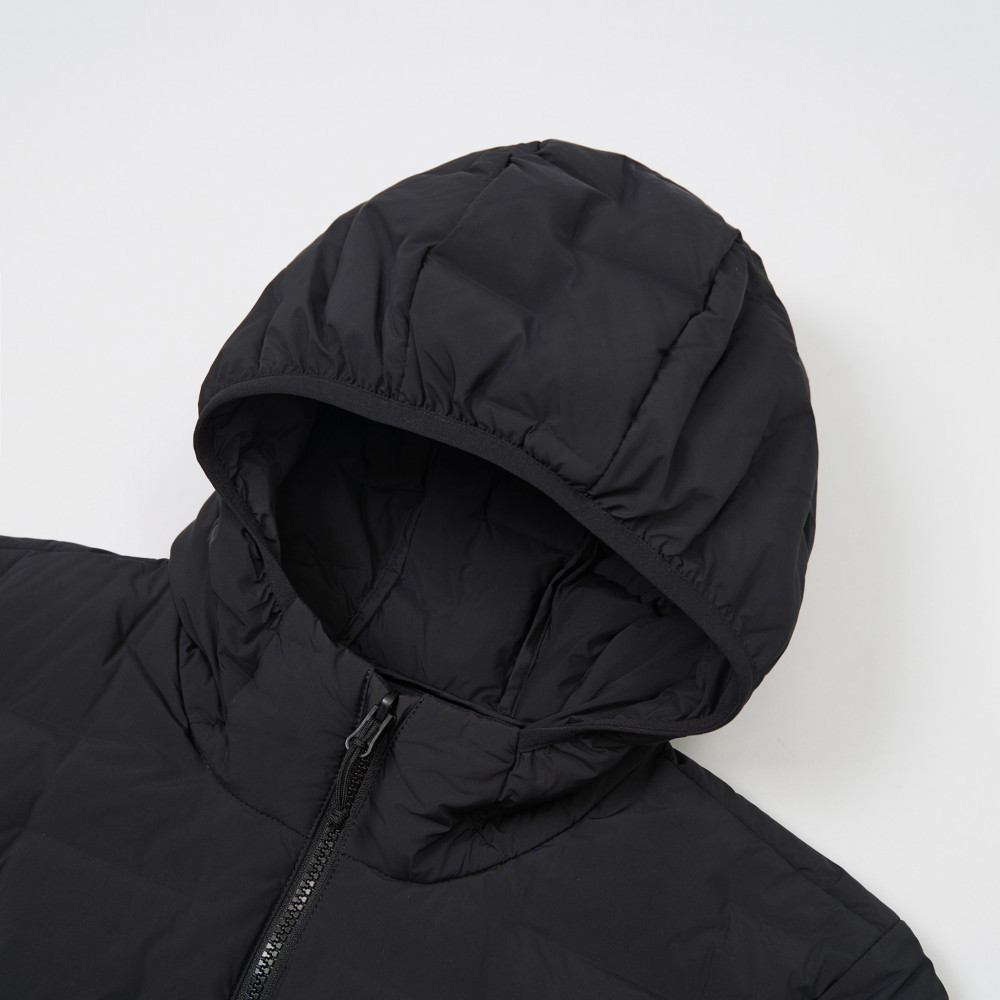 The North Face北面男款黑色DWR防潑水羽絨外套｜8DWVJK3