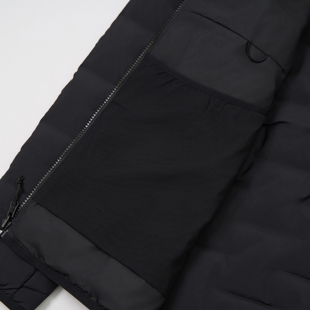 The North Face北面男款黑色DWR防潑水羽絨外套｜8DWVJK3