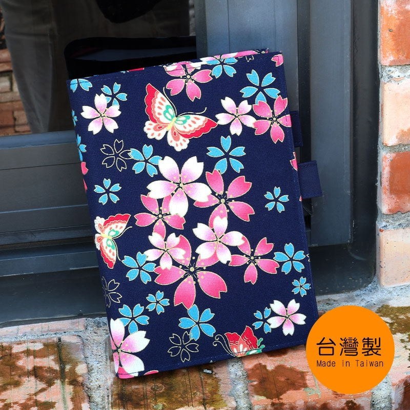 珠友chuyu-culture 2026年 花布日誌 A5(1日1頁/橫線)-山鴞/湛櫻/祈柴/粉花/太空