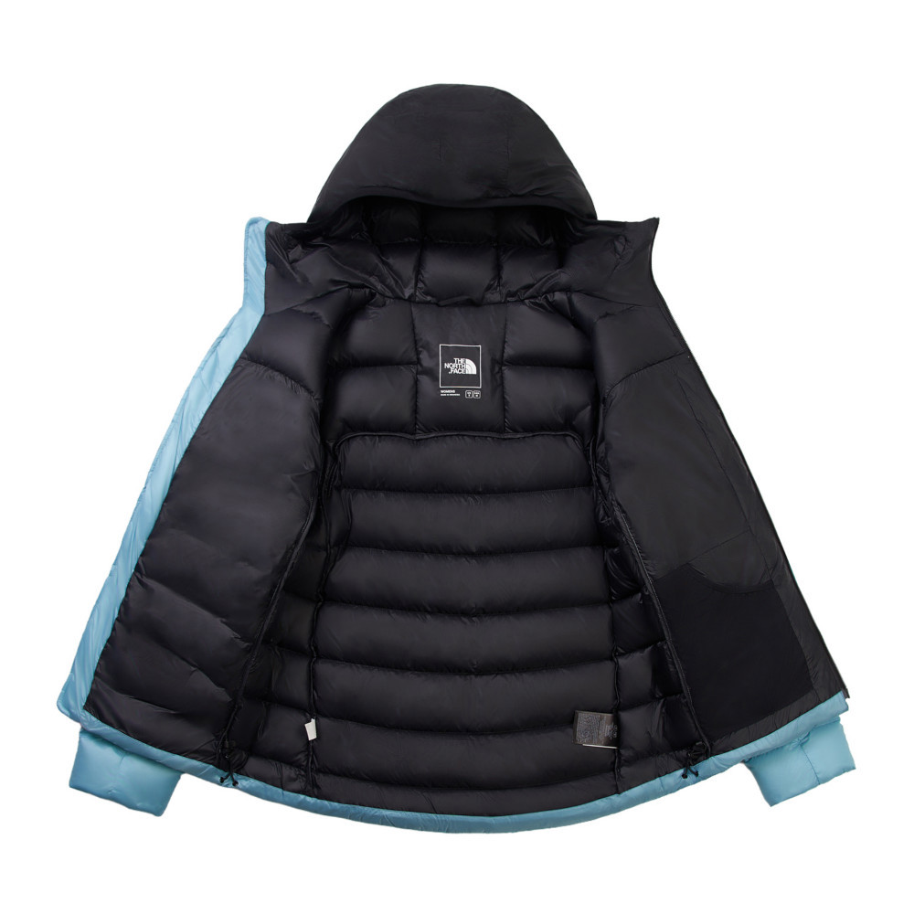 The North Face北面女款藍色DWR防潑水羽絨外套｜8EWSE08