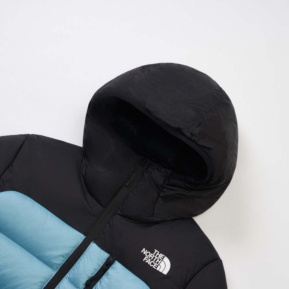 The North Face北面女款藍色DWR防潑水羽絨外套｜8EWSE08