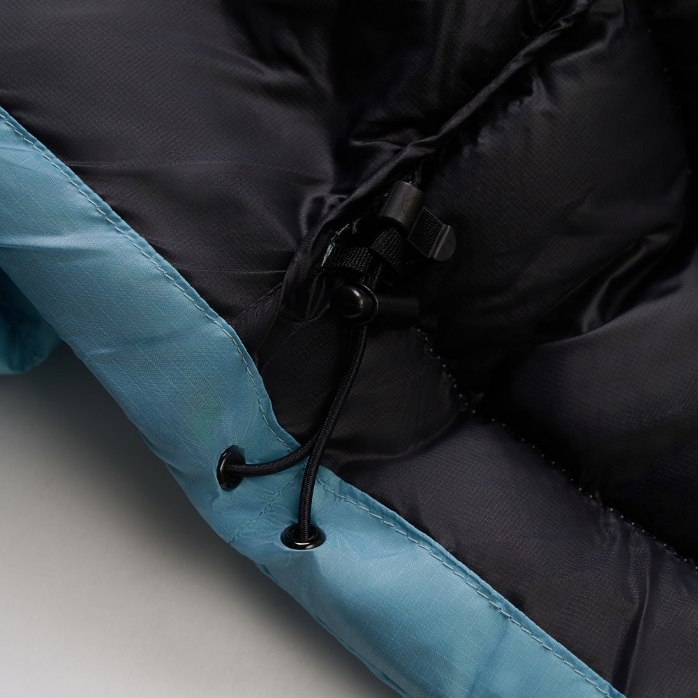 The North Face北面女款藍色DWR防潑水羽絨外套｜8EWSE08