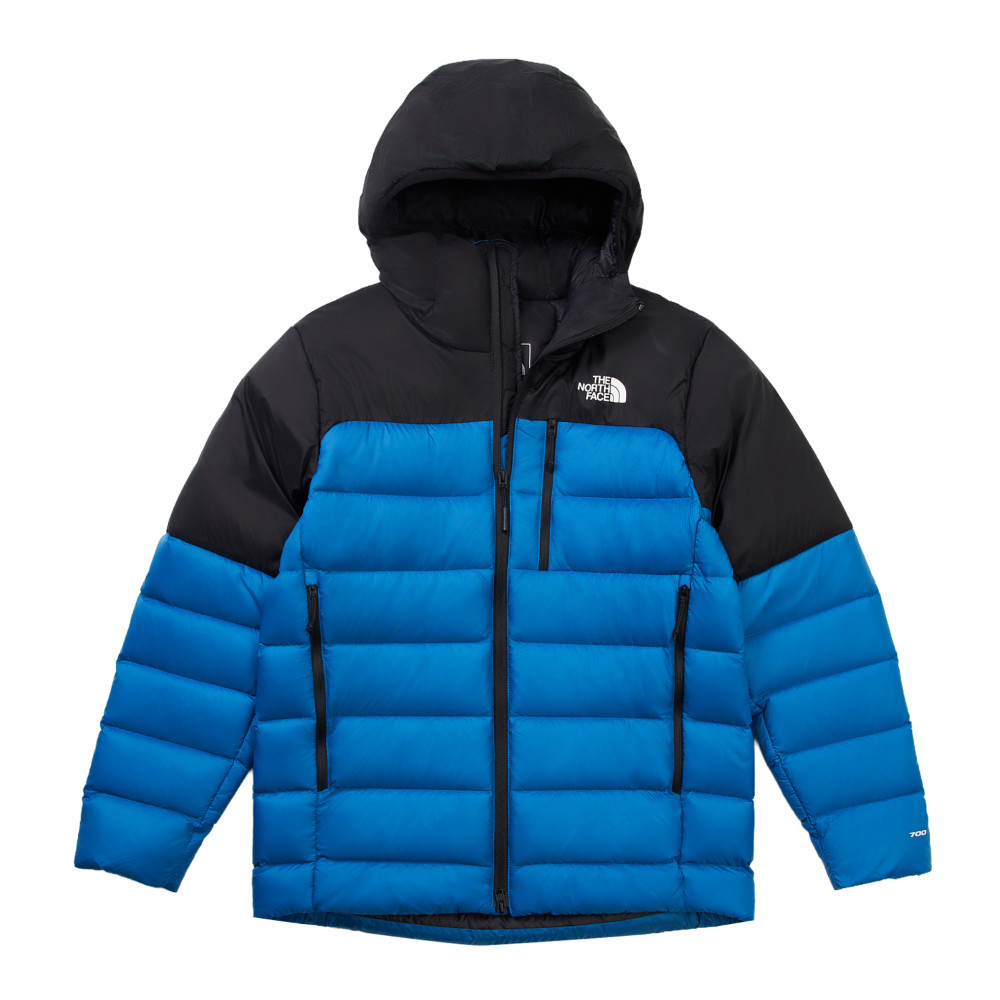 The North Face北面男款藍色DWR防潑水羽絨外套｜8FZ2DDO