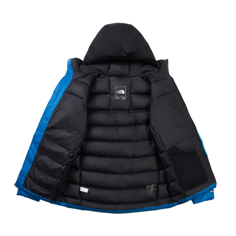 The North Face北面男款藍色DWR防潑水羽絨外套｜8FZ2DDO