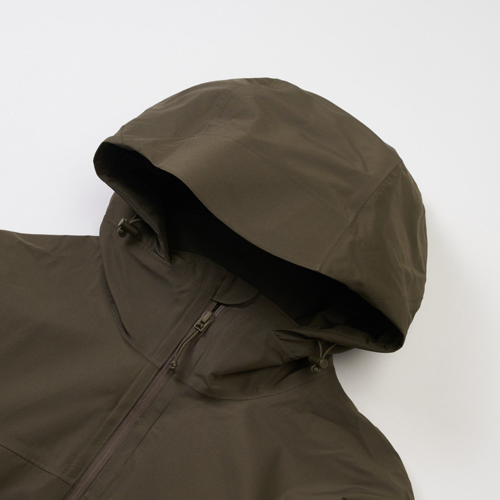 The North Face北面男款灰褐色DRYVENT防水衝鋒衣｜8BWF21L