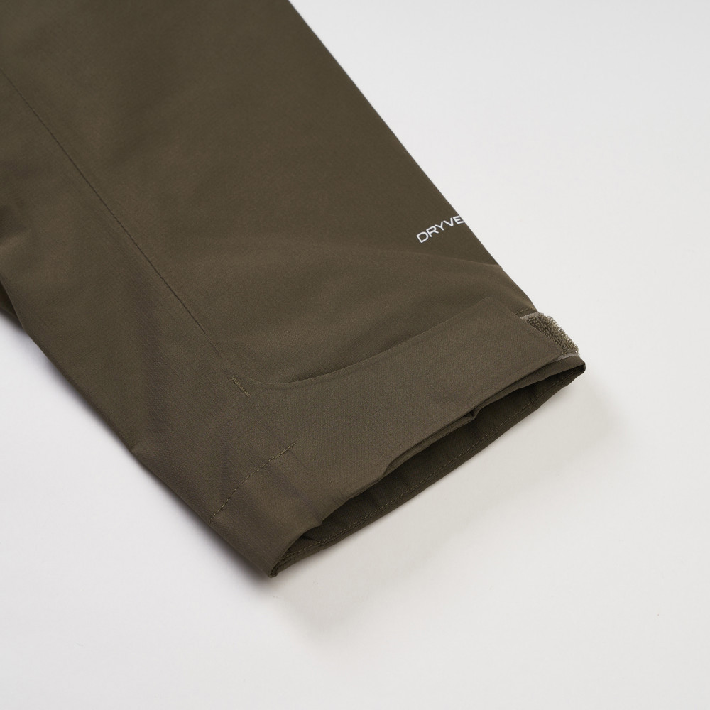 The North Face北面男款灰褐色DRYVENT防水衝鋒衣｜8BWF21L