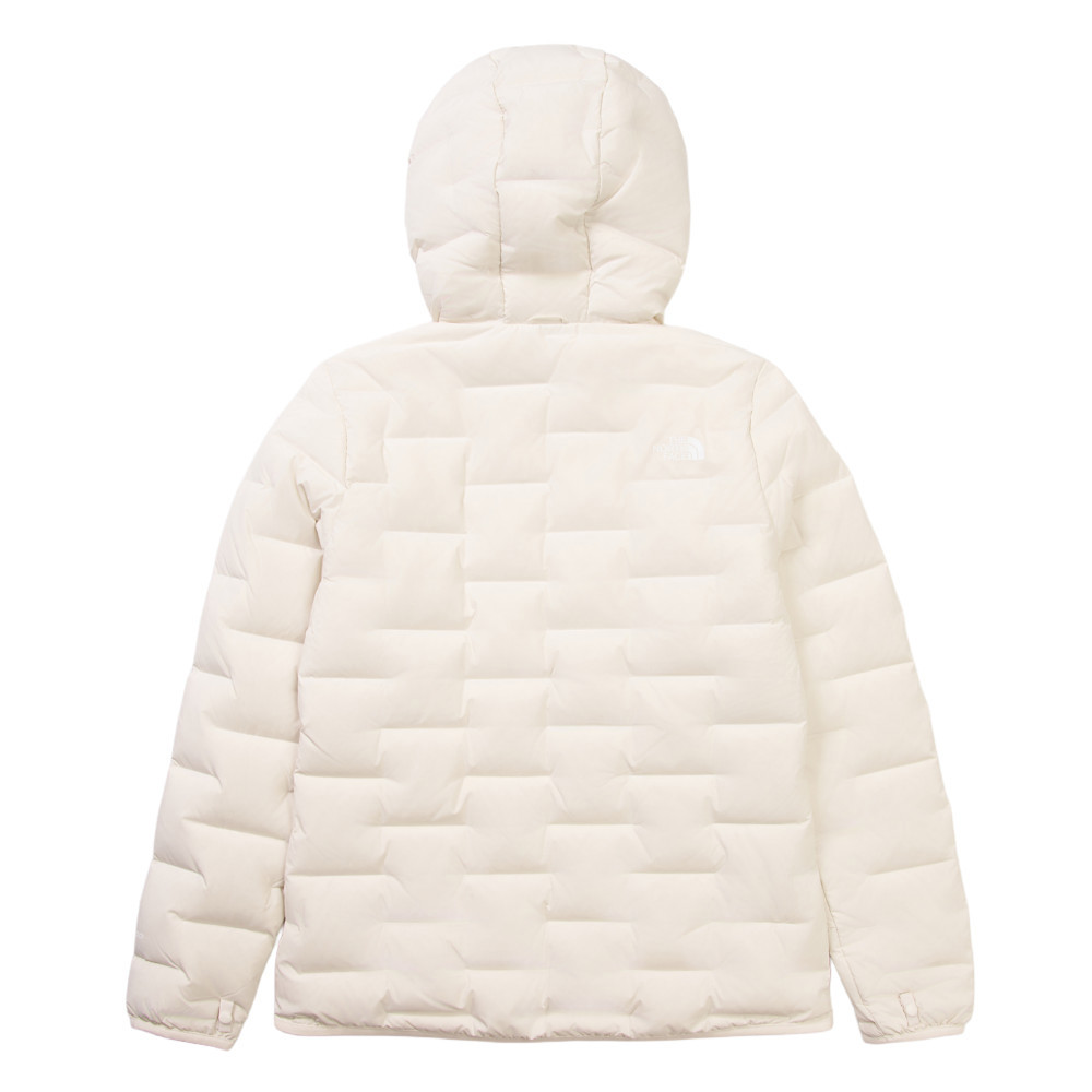 The North Face北面女款米白色DWR防潑水羽絨外套｜8DX6QLI