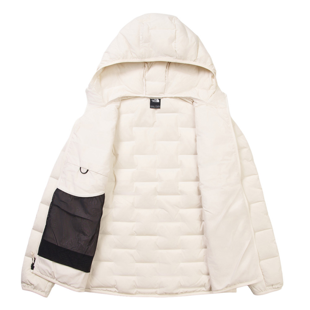 The North Face北面女款米白色DWR防潑水羽絨外套｜8DX6QLI