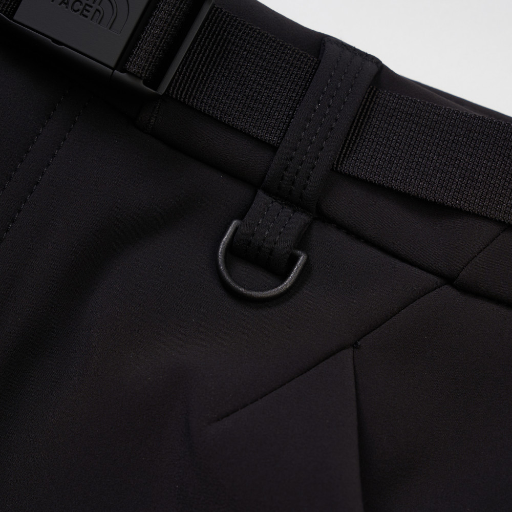 The North Face北面男款黑色DWR防潑水戶外徒步長褲｜8DXBJK3