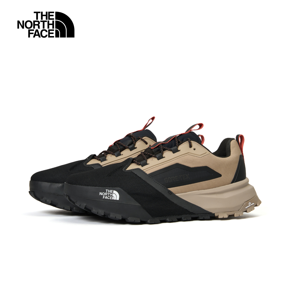 The North Face北面男女款棕色GORE-TEX專業防水登山鞋｜8ADYDHO