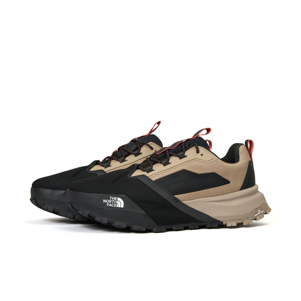 The North Face北面男女款棕色GORE-TEX專業防水登山鞋｜8ADYDHO