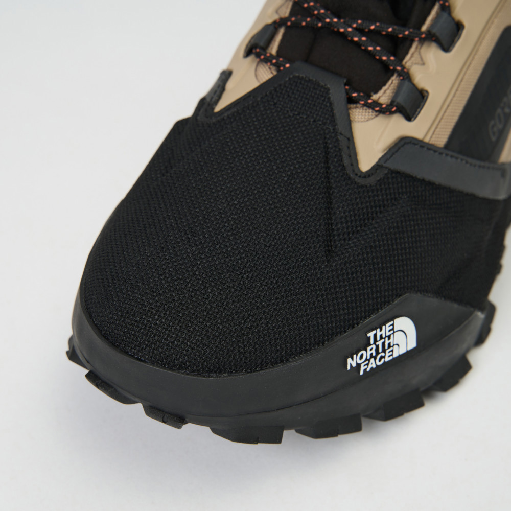 The North Face北面男女款棕色GORE-TEX專業防水登山鞋｜8ADYDHO