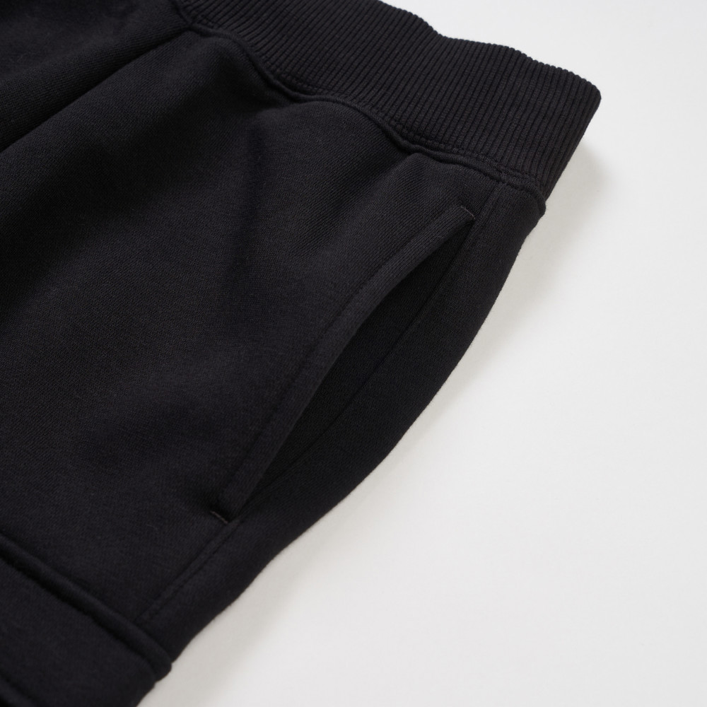 The North Face北面兒童黑色運動休閒長褲｜8F14JK3