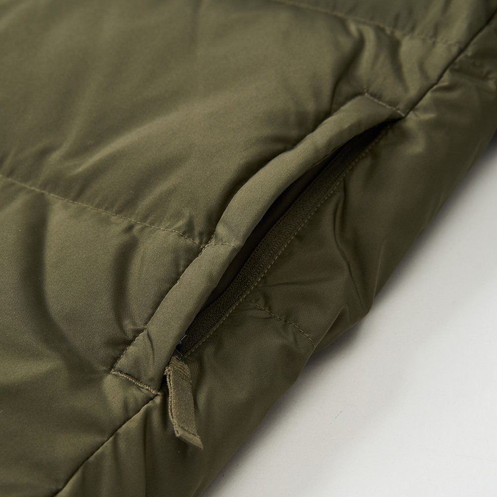 The North Face北面兒童灰褐色DWR防潑水羽絨外套｜88TX21L