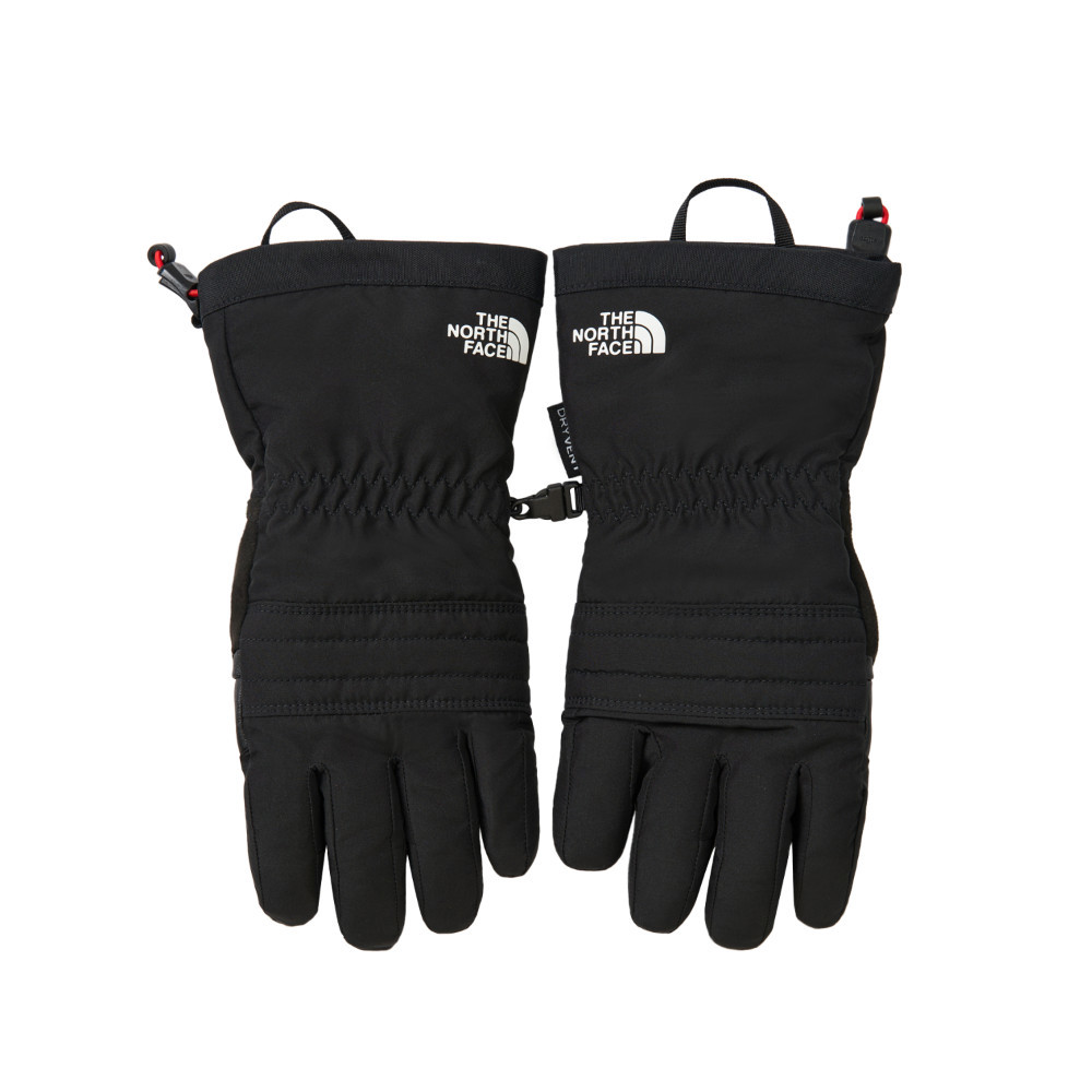 The North Face北面兒童黑色DRYVENT防水手套｜89R7JK3
