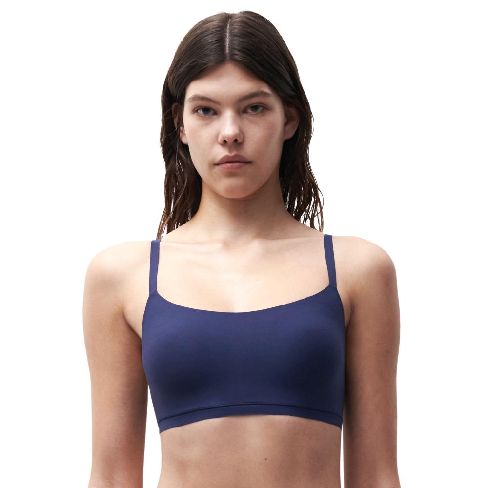 【Chantelle Lab】透氣涼感U領無痕內衣>XS-XXL>海軍藍(16A20_023)【Soft Stretch】