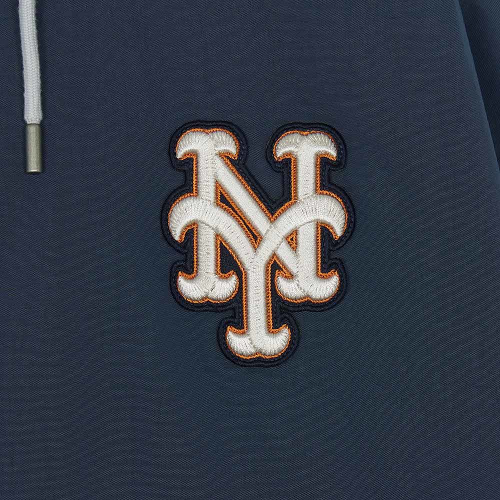 MLB 棒球外套 尼龍外套 夾克  紐約大都會隊 (3AJPB0454-09NYL)