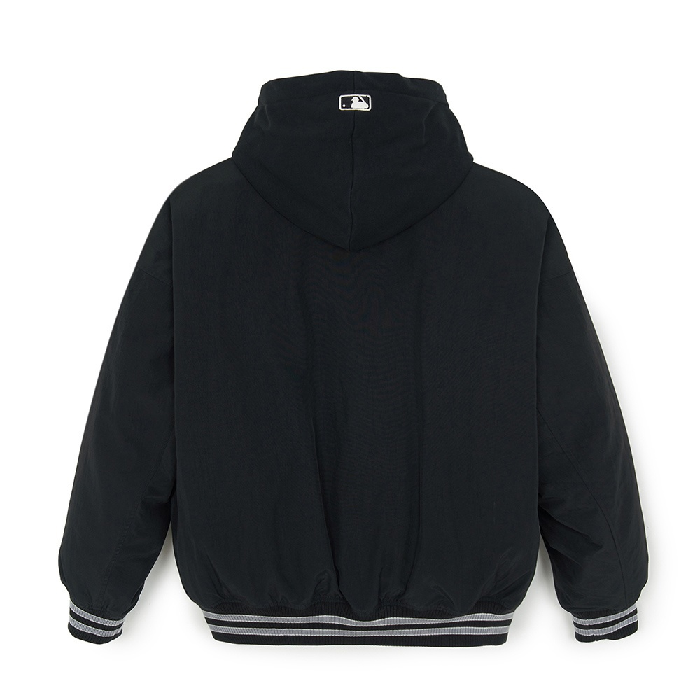 MLB 棒球外套 尼龍外套 夾克  紐約洋基隊 (3AJPB0454-50BKS)