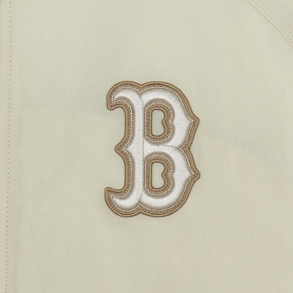 MLB 女版棒球外套 尼龍外套 波士頓紅襪隊 (3FJPB0254-43CRD)