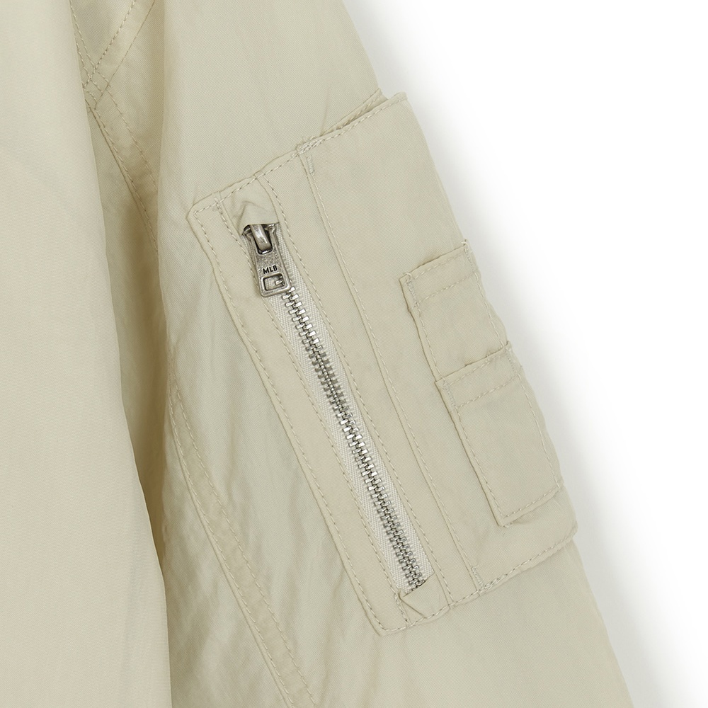 MLB 女版棒球外套 尼龍外套 波士頓紅襪隊 (3FJPB0254-43CRD)