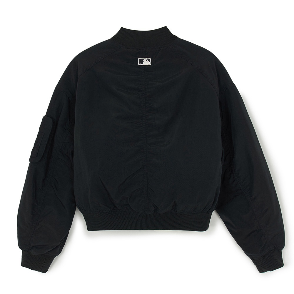 MLB 女版棒球外套 尼龍外套 紐約洋基隊 (3FJPB0254-50BKS)