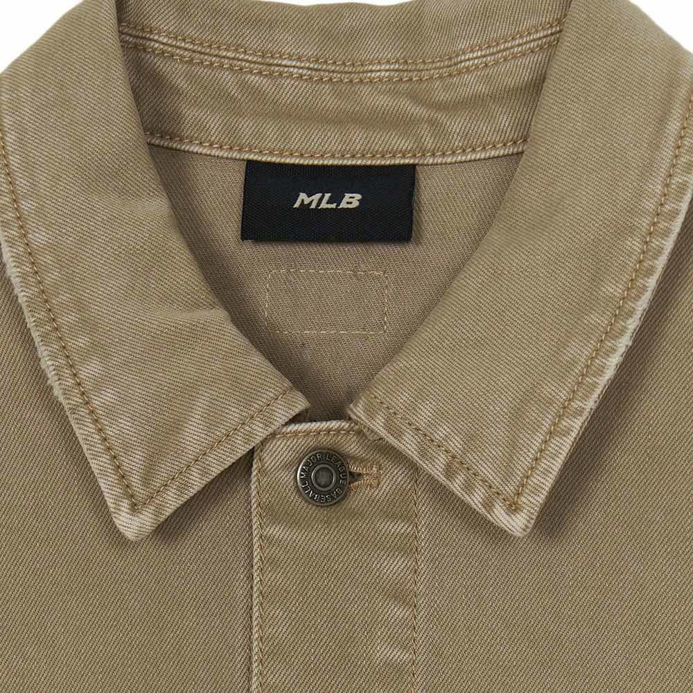 MLB 牛仔丹寧長袖襯衫 Varsity系列 紐約洋基隊 (3ADRV0254-50BGS)