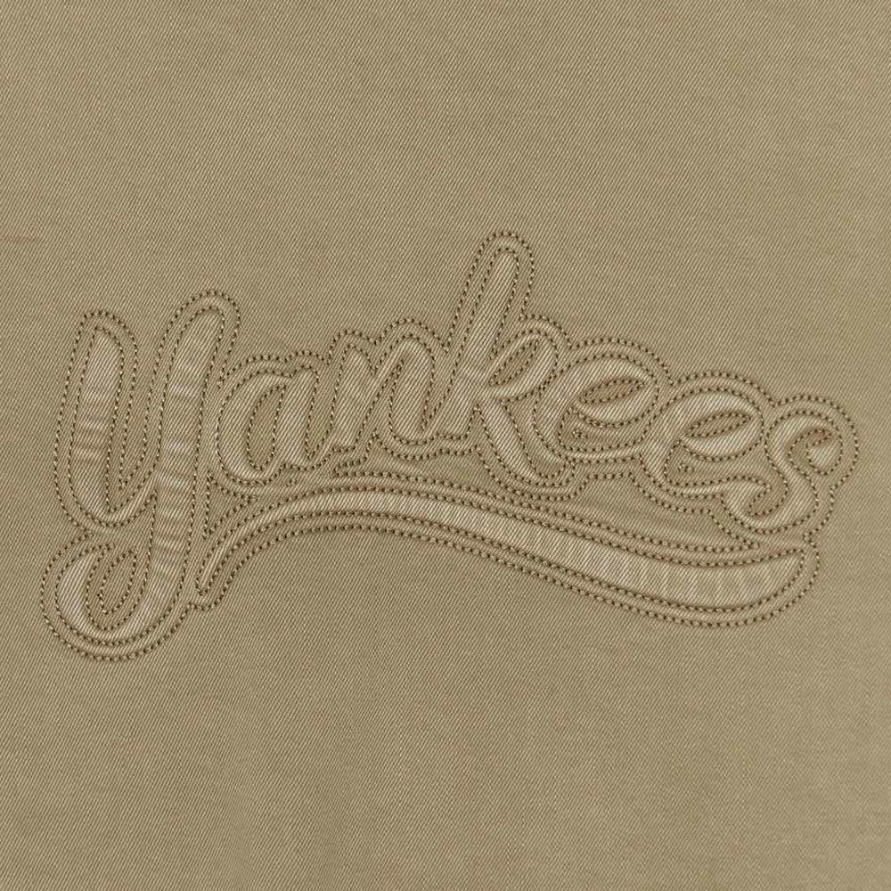 MLB 牛仔丹寧長袖襯衫 Varsity系列 紐約洋基隊 (3ADRV0254-50BGS)