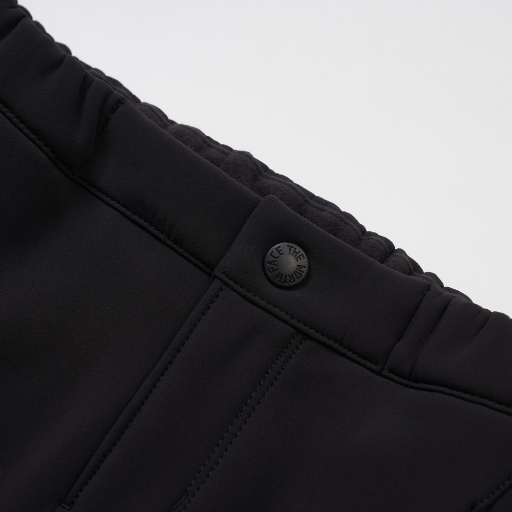 The North Face北面兒童黑色DWR防潑水戶外徒步長褲｜8DVZJK3