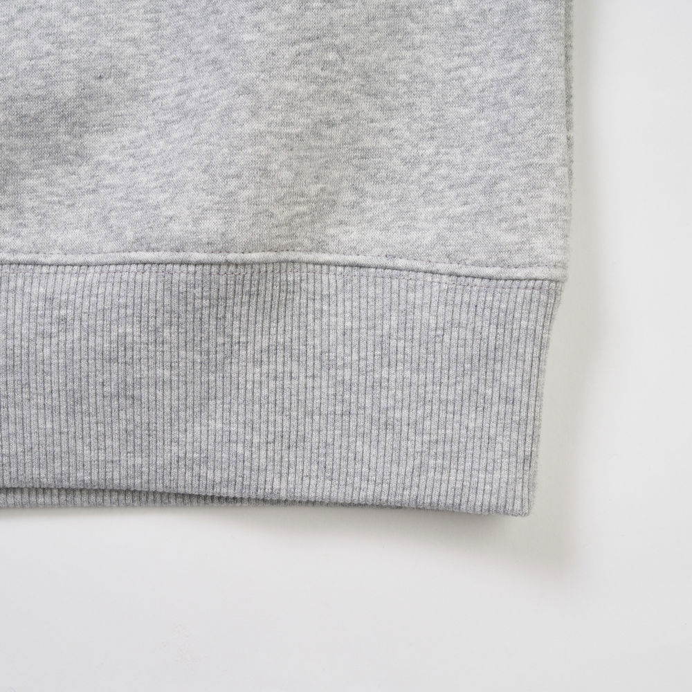 The North Face北面兒童灰色大尺寸印花長袖大學T｜8F15DYX