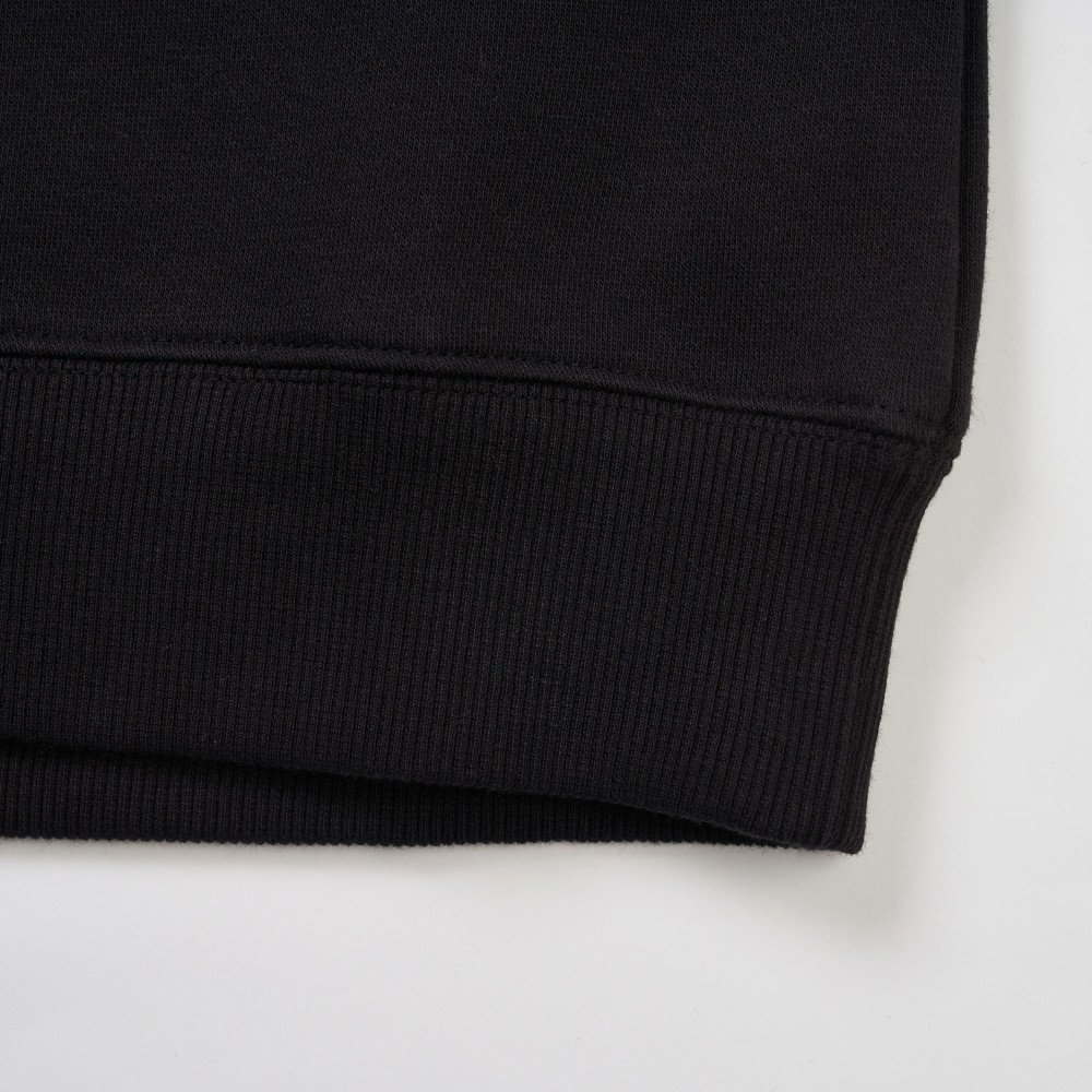 The North Face北面兒童黑色大尺寸印花長袖大學T｜8F15JK3