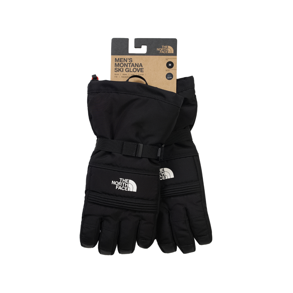 The North Face北面男女款黑色DRYVENT防水手套｜89QGJK3