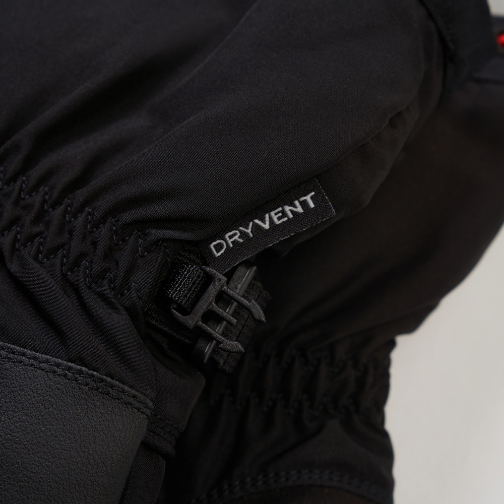 The North Face北面男女款黑色DRYVENT防水手套｜89QGJK3