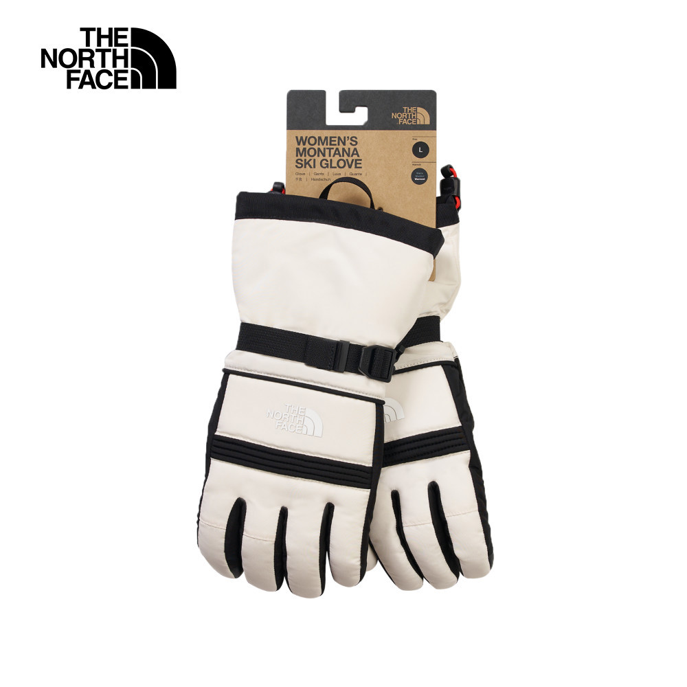 The North Face北面男女款米白色DRYVENT防水手套｜89QJQLI