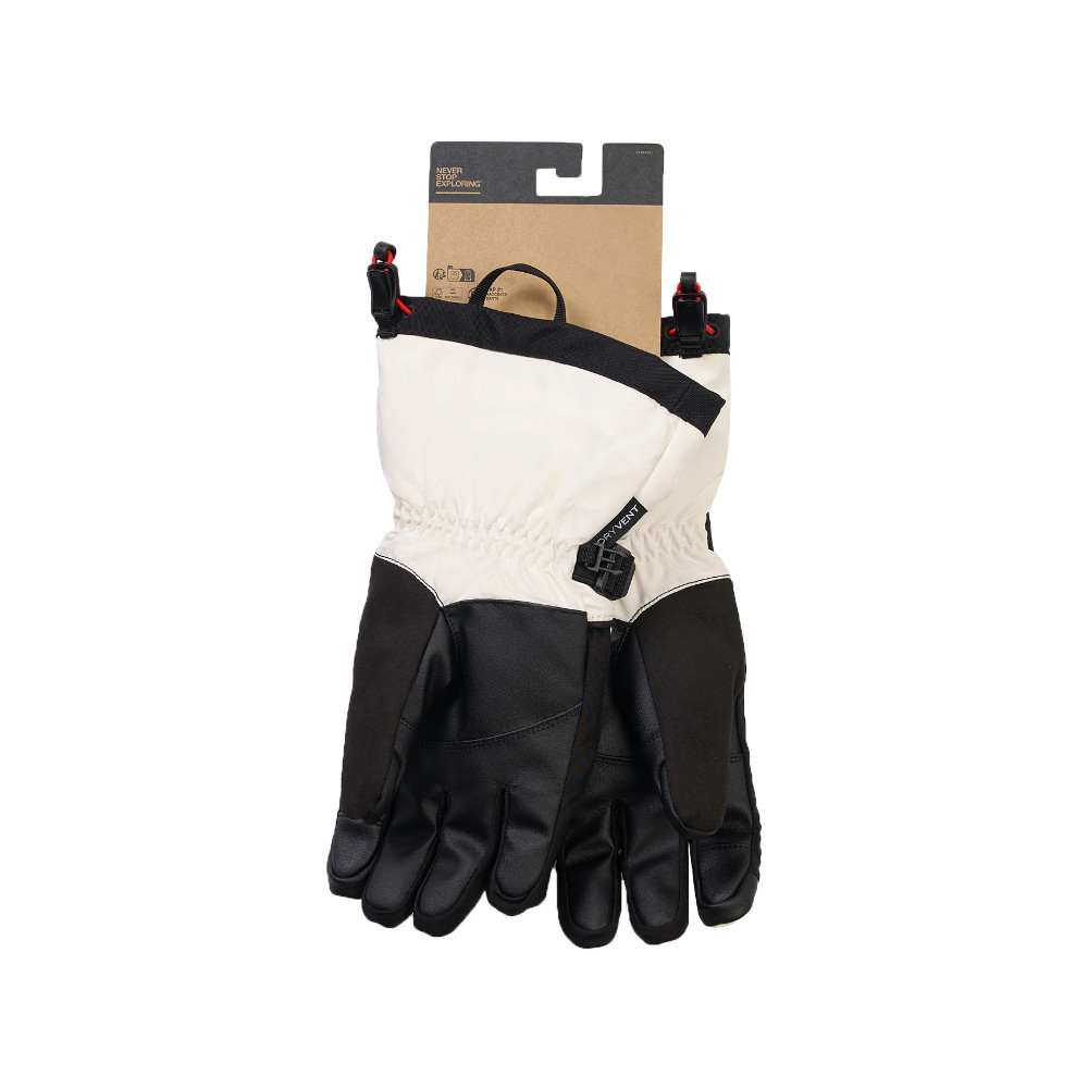 The North Face北面男女款米白色DRYVENT防水手套｜89QJQLI