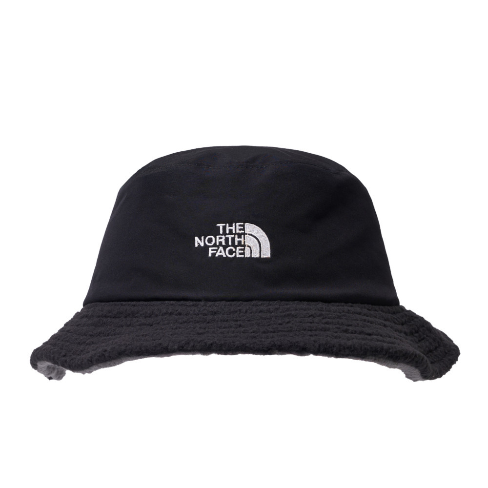 The North Face北面男女款黑色DWR防潑水漁夫帽｜8CHTWOO